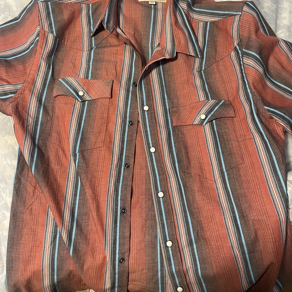 Schaefer Western shirt, snap button